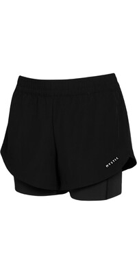 2024 Mystic Womens Ida Lined Sport Shorts 35001.240271 - Black